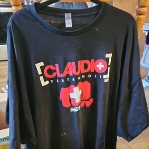 Gildan Heavy Cotton Black AEW T-shirt